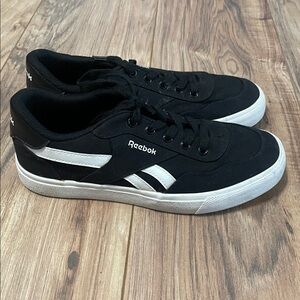 Reebok Classic Black and White Shoes